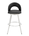 Armen Living Charlotte 26in Swivel Counter Stool