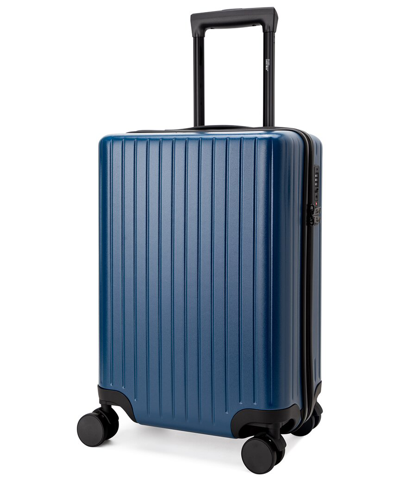 Miami Carryon Ocean Polycarbonate Large Suitcase In Blue