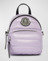 Moncler Kilia Small Crossbody Nylon Backpack In Pastel Purple