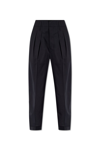 LEMAIRE LEMAIRE PLEATED TAPERED LEG TROUSERS