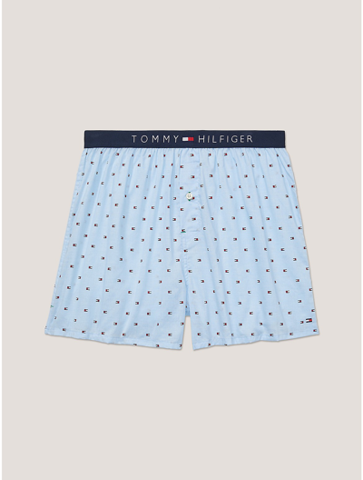 Tommy Hilfiger Fashion Woven Boxer In Ice