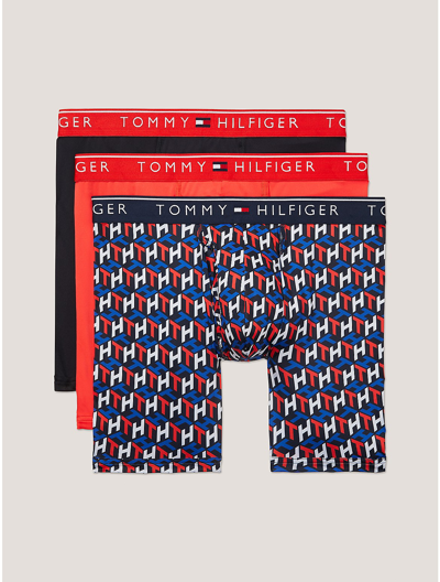 Tommy Hilfiger Th Micro Boxer Brief 3 In Rouge