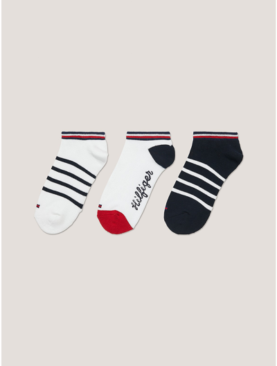 Tommy Hilfiger Ankle Sock 3 In Multi