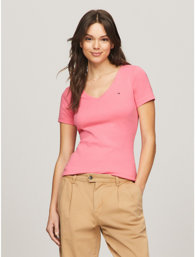 Tommy Hilfiger Favorite V In Glamour Pink 