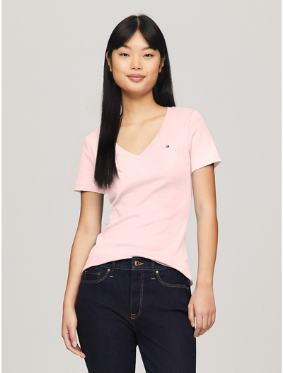 Tommy Hilfiger Favorite V In Icy Pink