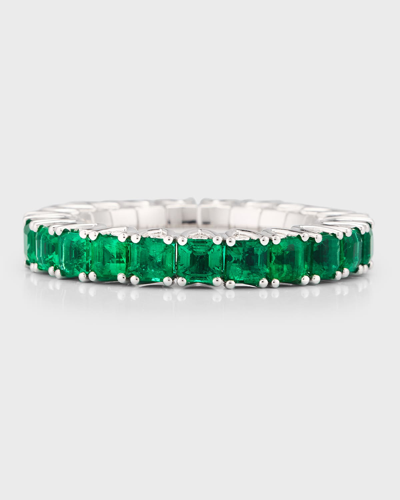 Picchiotti 18k Yellow Gold Diamond Xpandable Ring In Emerald 2