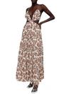SIGNIFICANT OTHER TILLY WOMENS PRINTED LONG MAXI DRESS