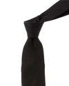 TED BAKER THALLO CHARCOAL WOOL TIE