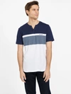 GUESS FACTORY CHARLES COLOR-BLOCK TEE