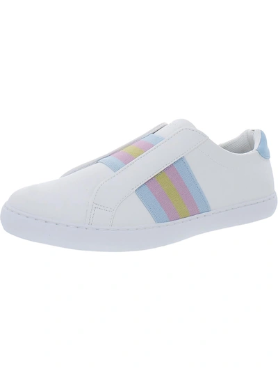 London Fog Womens Casual And Fashion Sneakers In White