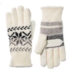Isotoner Women's Chenille Snowflakes Gloves In Ewe In Multi