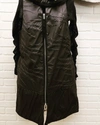 Ny 77 Design Italian Vest In Black In Black