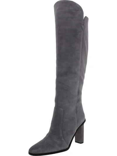 Vince Camuto Palley Womens Tall Pull-on Over-the-knee Boots In Grey