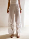 Debbie Katz Liz Pant In White In White
