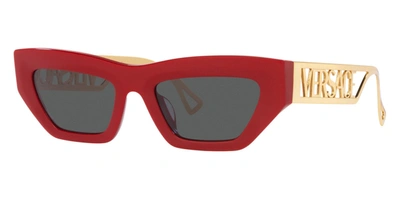 Versace Women's 53mm Red Sunglasses