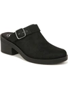 BZEES OPEN BOOK WOMENS BUCKLE ROUND TOE CLOGS