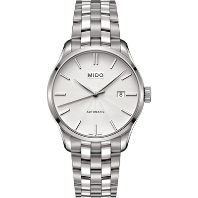 Mido Belluna Ii Automatic Silver Dial Mens Watch M0244071103100