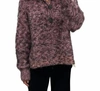 Free People Stella Collar Cashmere Sweater In Pink