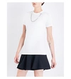 MUGLER Chain-Detail Cotton T-Shirt