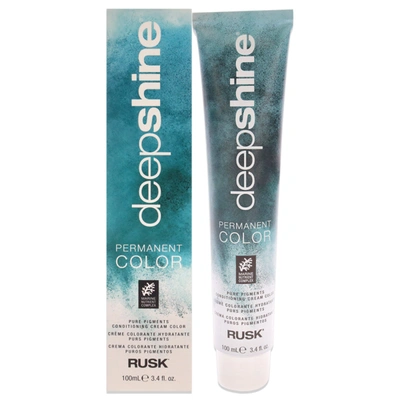 Rusk Deepshine Pure Pigments Conditioning Cream Color - 5.55m Intense Mahogany By  For Unisex - 3.4 O In White