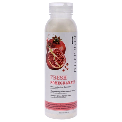Rusk Puremix Fresh Pomegranate Color Protecting Shampoo By  For Unisex - 12 oz Shampoo