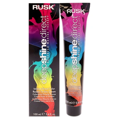 Rusk Deepshine Intense Direct Color - Teal By  For Unisex - 3.4 oz Hair Color In White