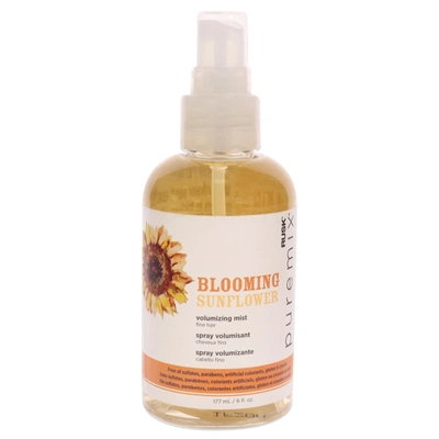 Rusk Puremix Blooming Sunflower Volumizing Mist - Fine Hair By  For Unisex - 6 oz Hair Mist In White