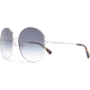 Ferragamo Women's 60mm Rose Gold Sunglasses In Multi
