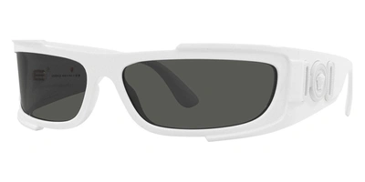 Versace Men's 67mm White Sunglasses