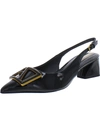 Franco Sarto Racer Slingback Pointed Toe Pump In Black