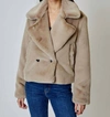 Dh New York Ophelia Jacket In Mushroom In Grey