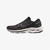 Mizuno Women's Wave Inspire 18 Running Shoes - D/wide Width In Black/silver In Black