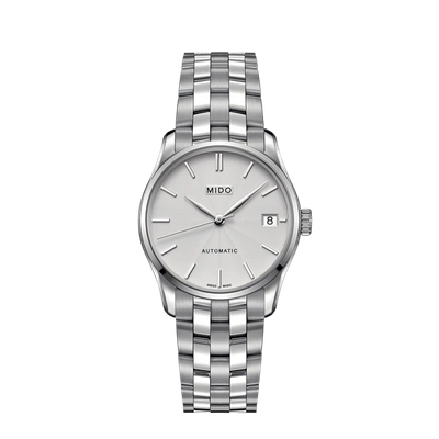 Mido Women's Belluna Ii 33mm Automatic Watch In Silver