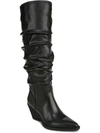 Zodiac Riau Womens Faux Leather Wide Calf Knee-high Boots In Multi