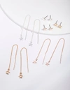 Lovisa Gold Star Stud Drop Star Earring Pack In Gold