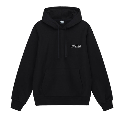 Pre-owned Stussy Levels Hoodie 'black'