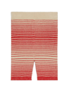 Gucci Striped Rib-knit Leggings In Multi