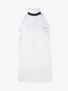 MONOGRAPHIE MONOGRAPHIE PLEATED BACK SLEEVELESS SHIRT,PLEATEDSLEEVELESS12246503