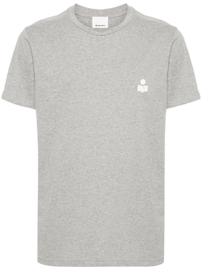 Isabel Marant T-shirt  Men Colour Grey In White