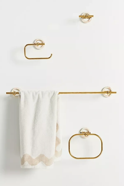 Anthropologie Kaia Towel Bar In Brown