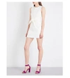 TED BAKER Colour By Numbers Papron Stretch-Crepe Mini Dress