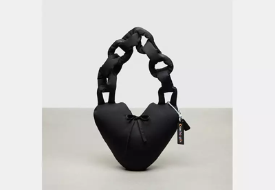 Coach Outlet Coachtopia Loop Puffy Heart Bag In Black