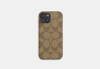 COACH OUTLET IPHONE 15 PRO MAX CASE IN SIGNATURE CANVAS
