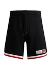 Hugo Boss Hugo Man Shorts & Bermuda Shorts Black Size Xl Cotton