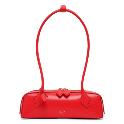 Alaïa Alaia Rouge Vif Le Teckel Small Leather Top-handle Bag