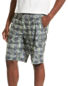 Tommy Bahama Cayman Isles Plaid Oasis Short In Grey