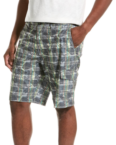 Tommy Bahama Cayman Isles Plaid Oasis Short In Grey