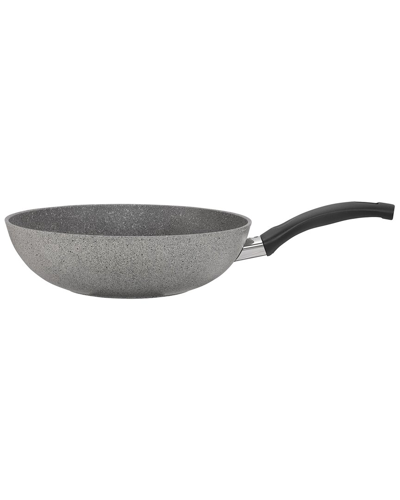 Ballarini Parma By Henckels Forged Aluminum 11in Nonstick Stir Fry Pan With Lid In Gray