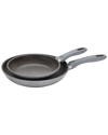 BALLARINI BALLARINI PARMA PLUS BY HENCKELS 2PC ALUMINUM NONSTICK FRY PAN SET