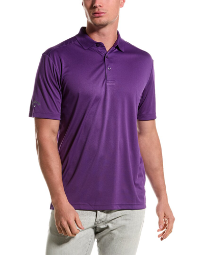 Callaway Tournament Polo Shirt In Purple